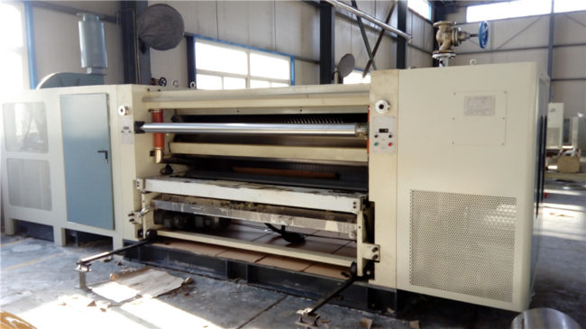 Single Facer-Corrugated Board Making Machine