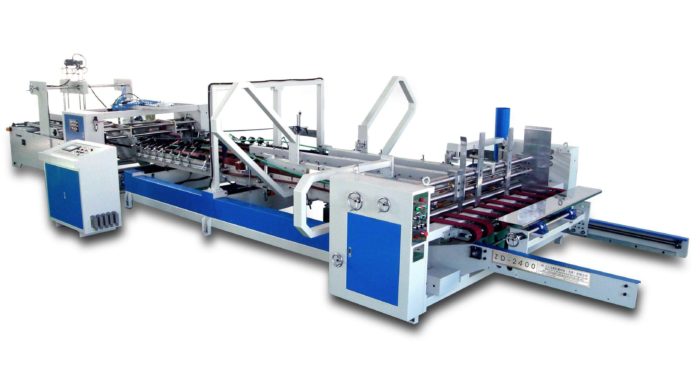 Automatic flexo folder-gluer for corrugated box