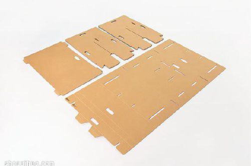 Die Cutting Corrugated Box Blank