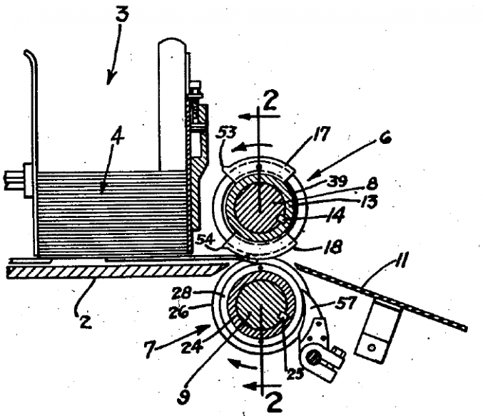 slotting and creasing machine for corrugated box